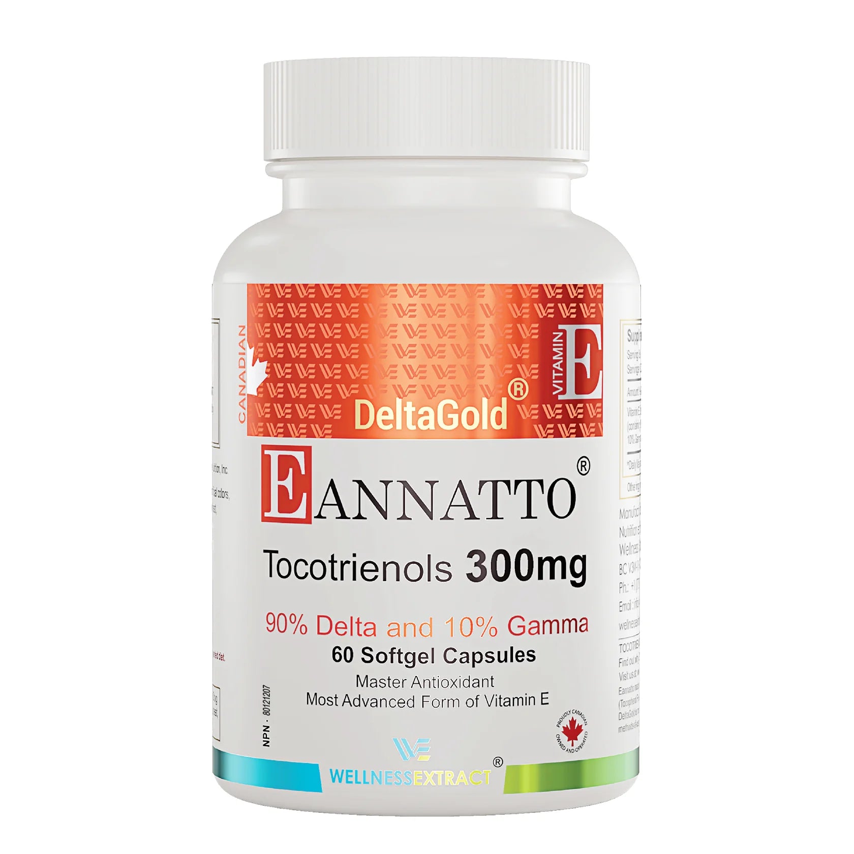 Eannatto DeltaGold® Tocotrienols (2 MONTH SUPPLY)