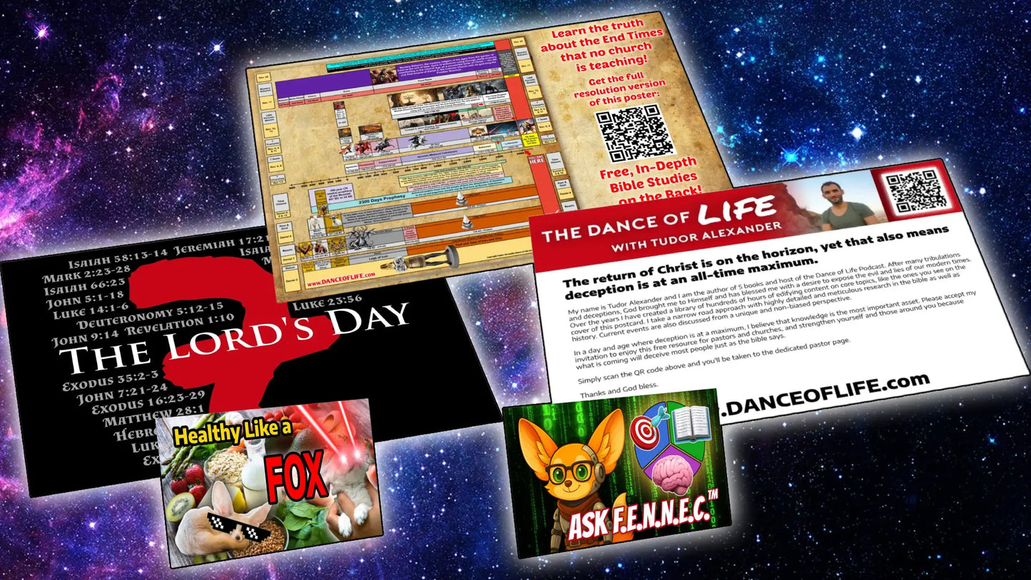 The Lord's Day Postcard (US & CANADA ONLY)