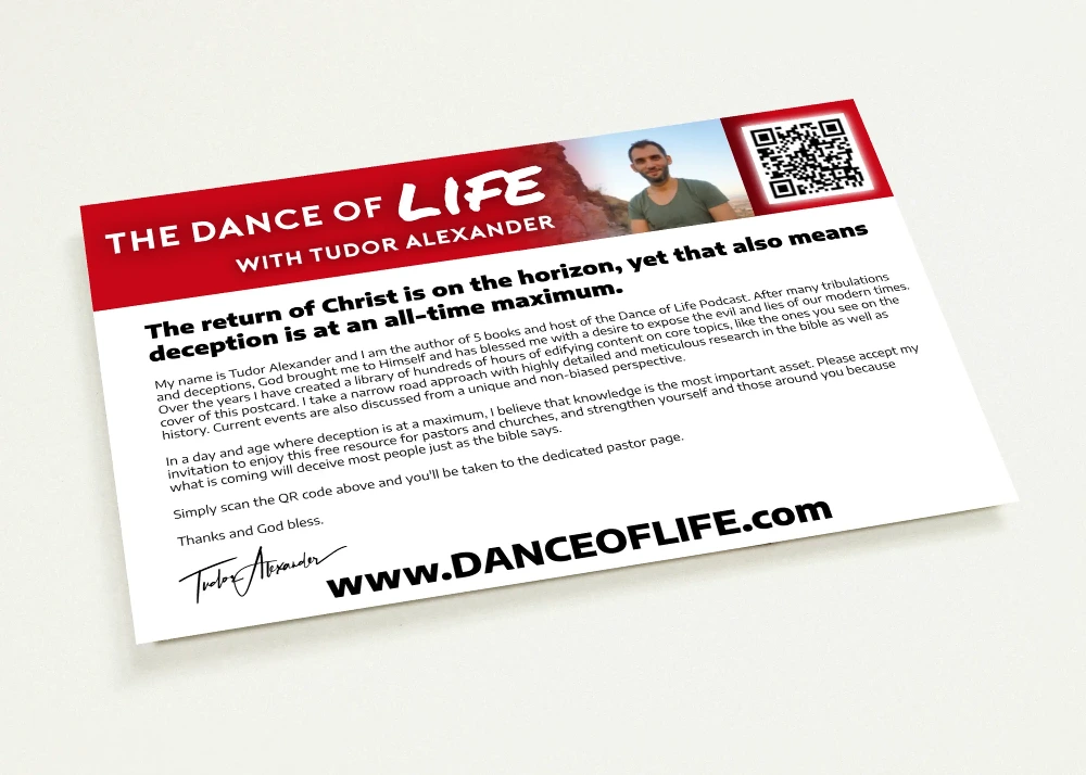 Pastor Resources Invitation Postcard (US & CANADA ONLY)