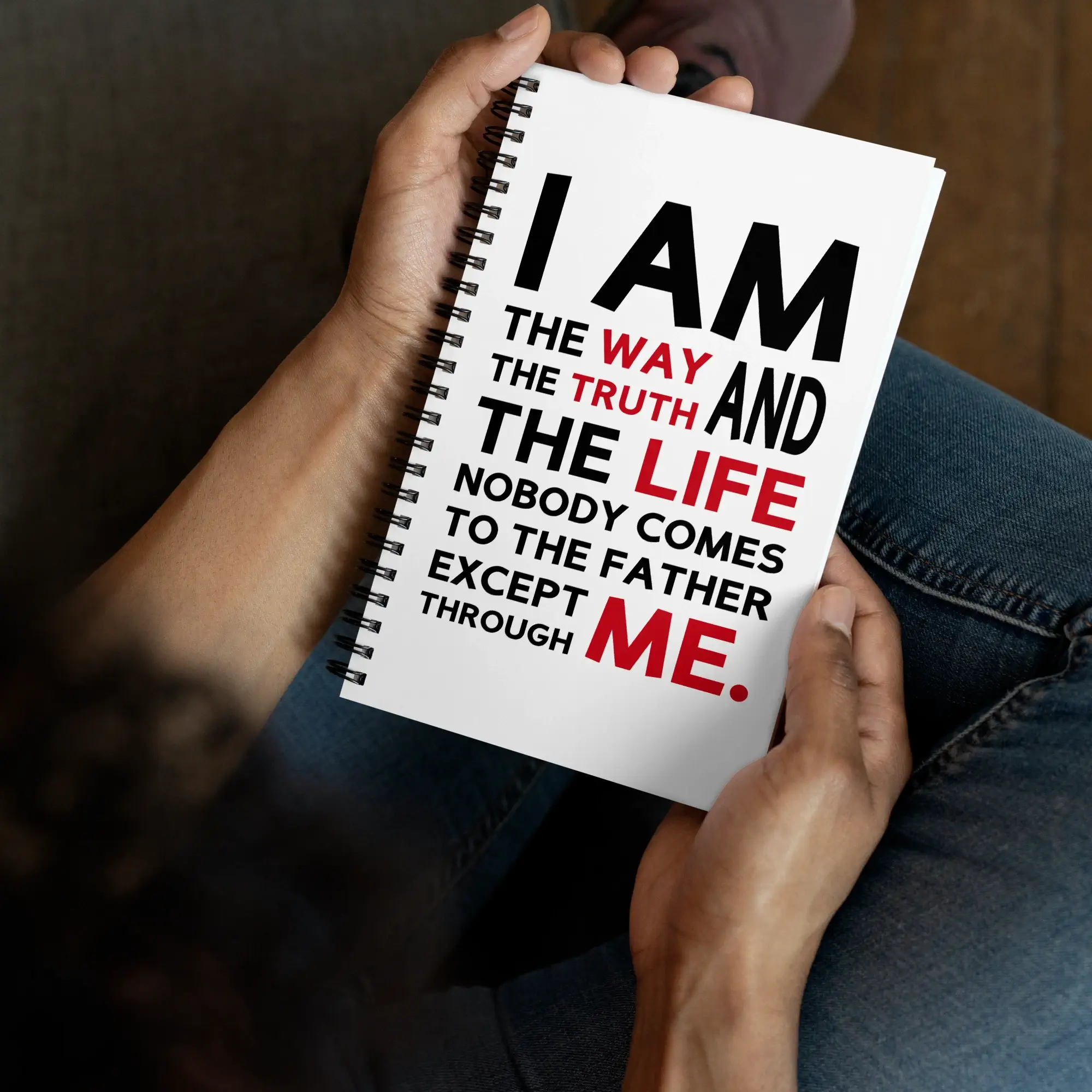 John 14:6 Spiral Notebook