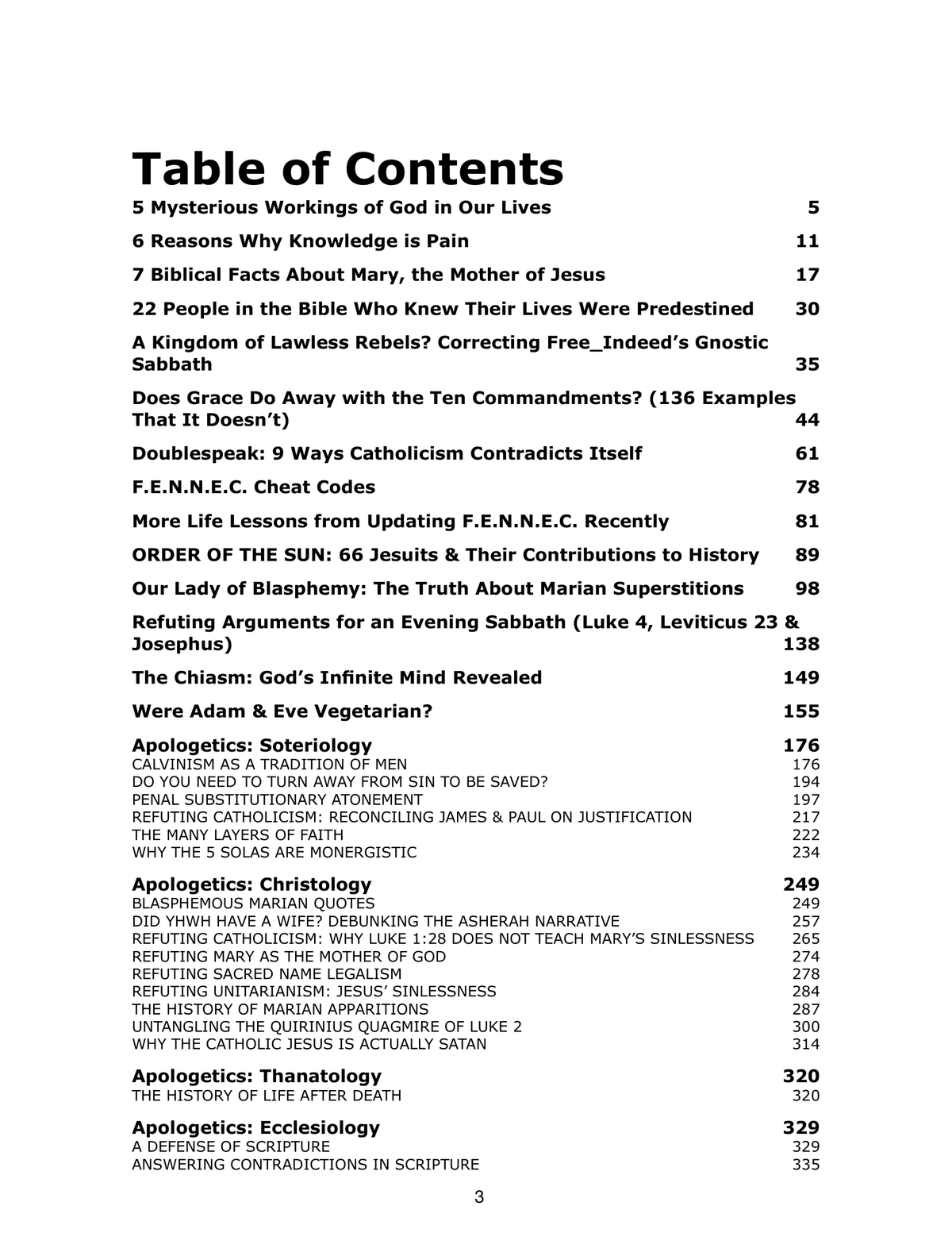 Bible Studies Presentation Notes (VOLUME 5)