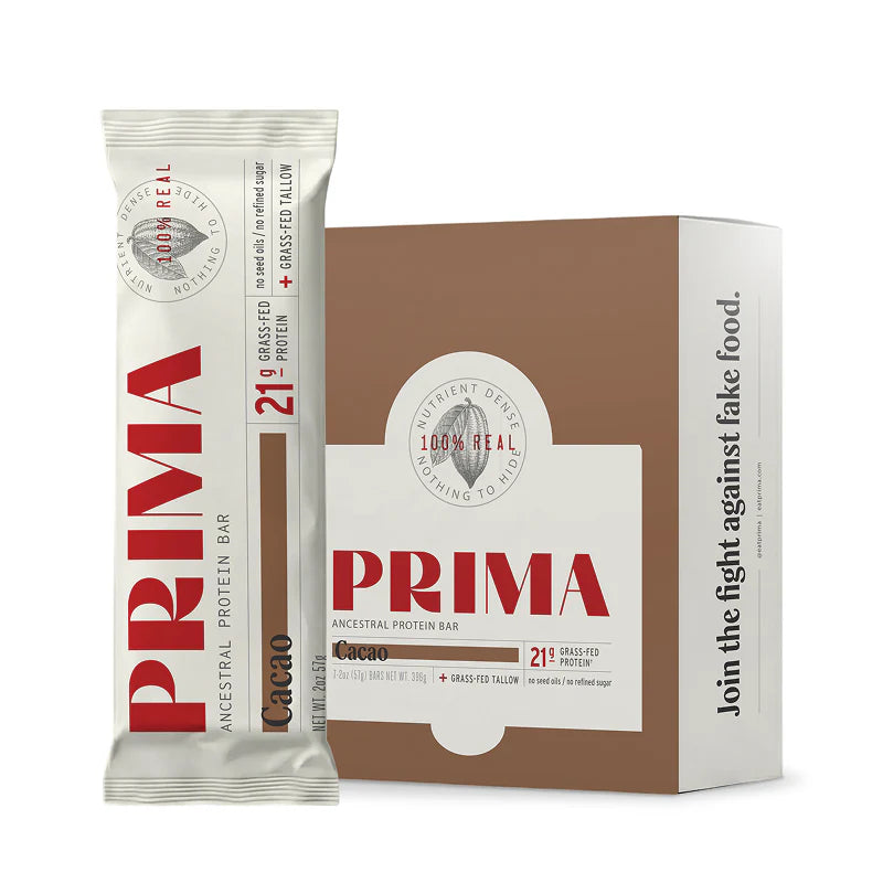 PRIMA Ancestral Protein Bars (Cacao) (Pack of 7)