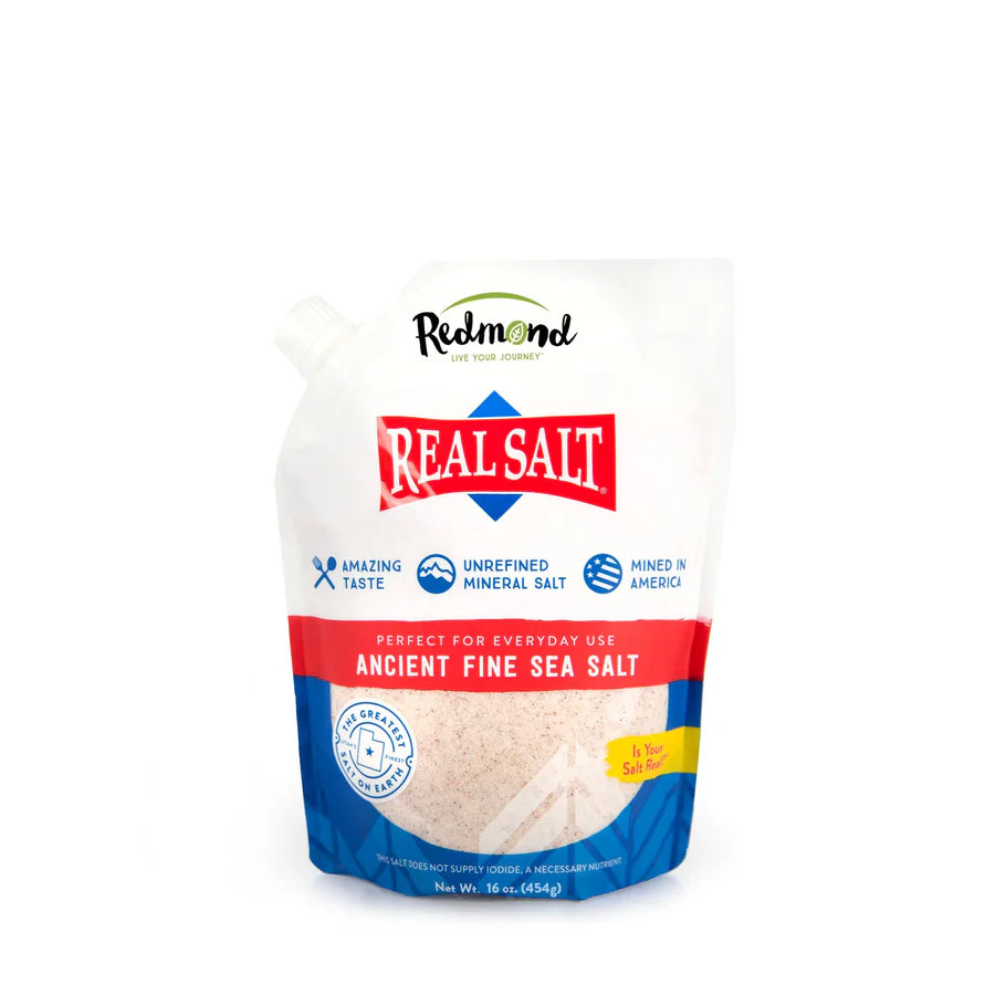 Redmond's Ancient Fine Sea Salt (16 OZ)
