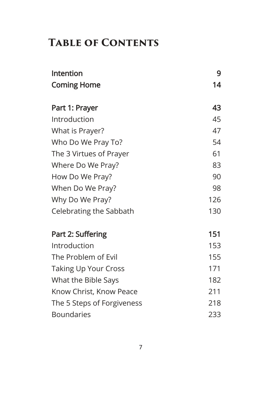 The Way Home: How to Build a Daily Habit of Prayer, Find Strength in Suffering & Reconnect to Jesus Christ