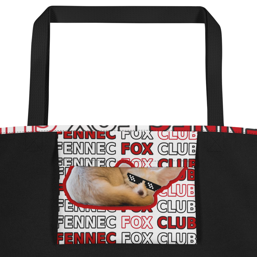 Fennec Fox Club Large Fashion Tote