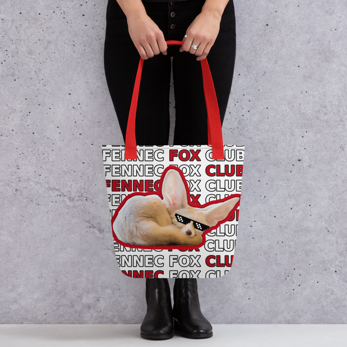 Fennec Fox Club Medium Fashion Tote