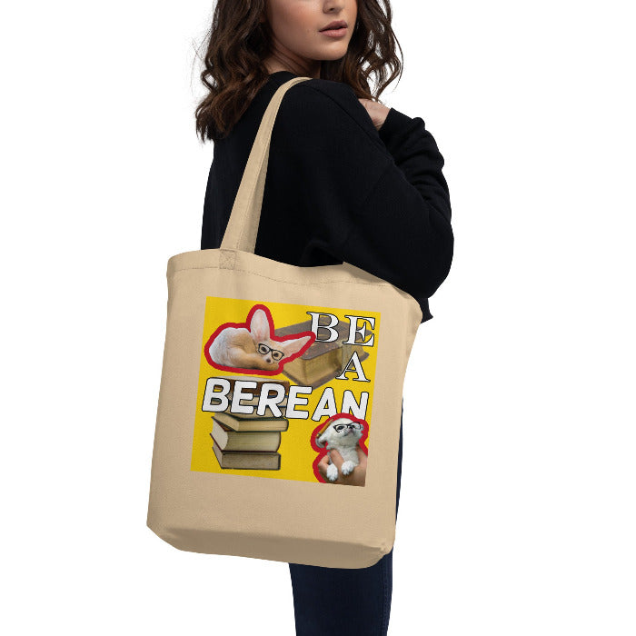 Be a Berean Medium Fox Tote