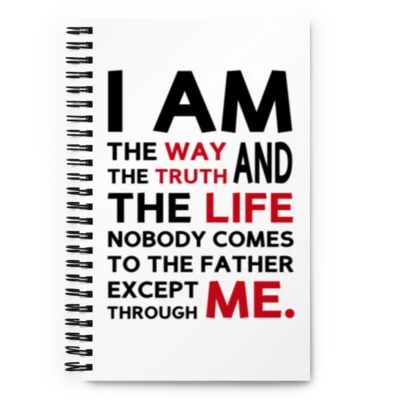 John 14:6 Spiral Notebook